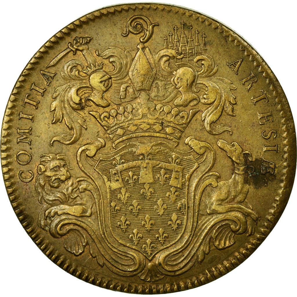 France, Token, Royal, AU(50-53), Brass, Feuardent:6899