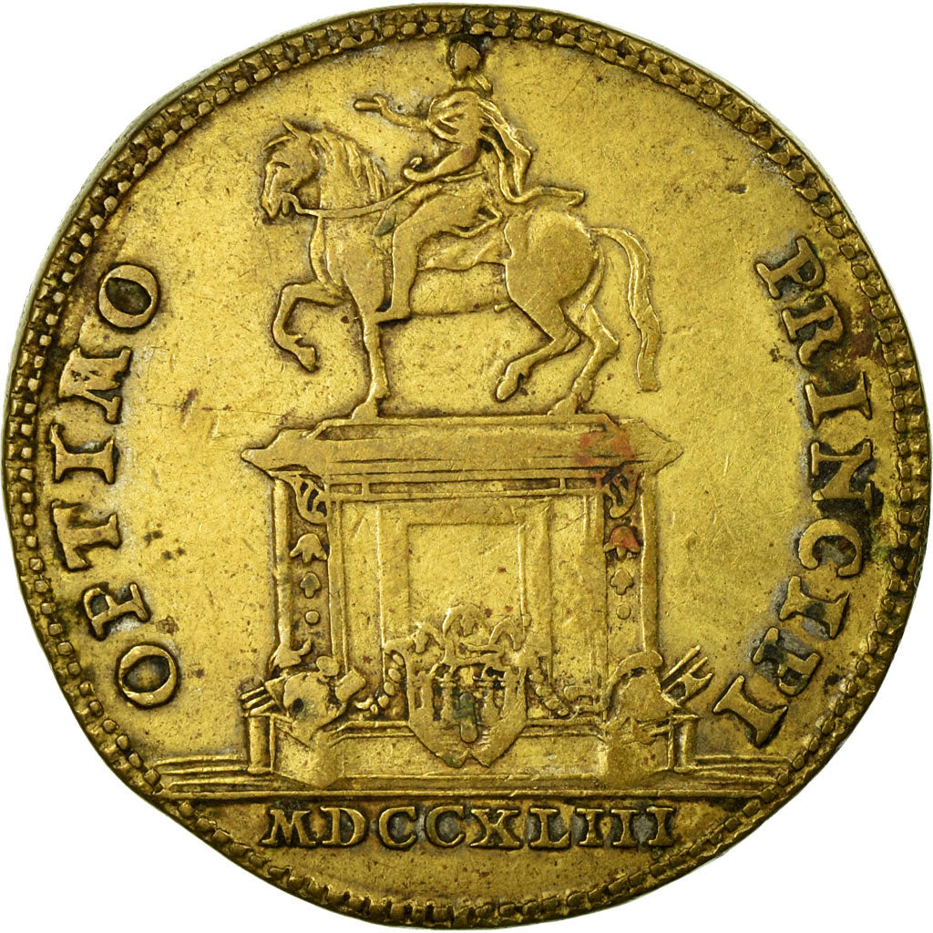 France, Token, Royal, EF(40-45), Brass