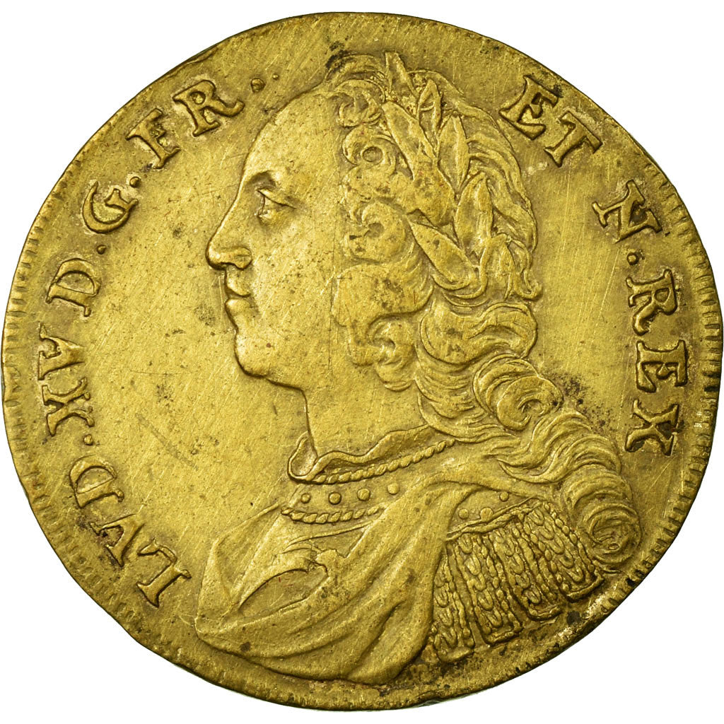 France, Token, Royal, AU(50-53), Brass