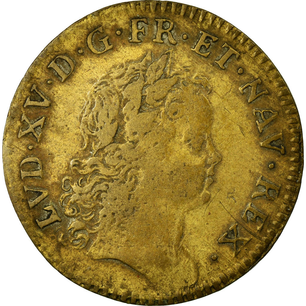 France, Token, Royal, EF(40-45), Brass, Feuardent:7896
