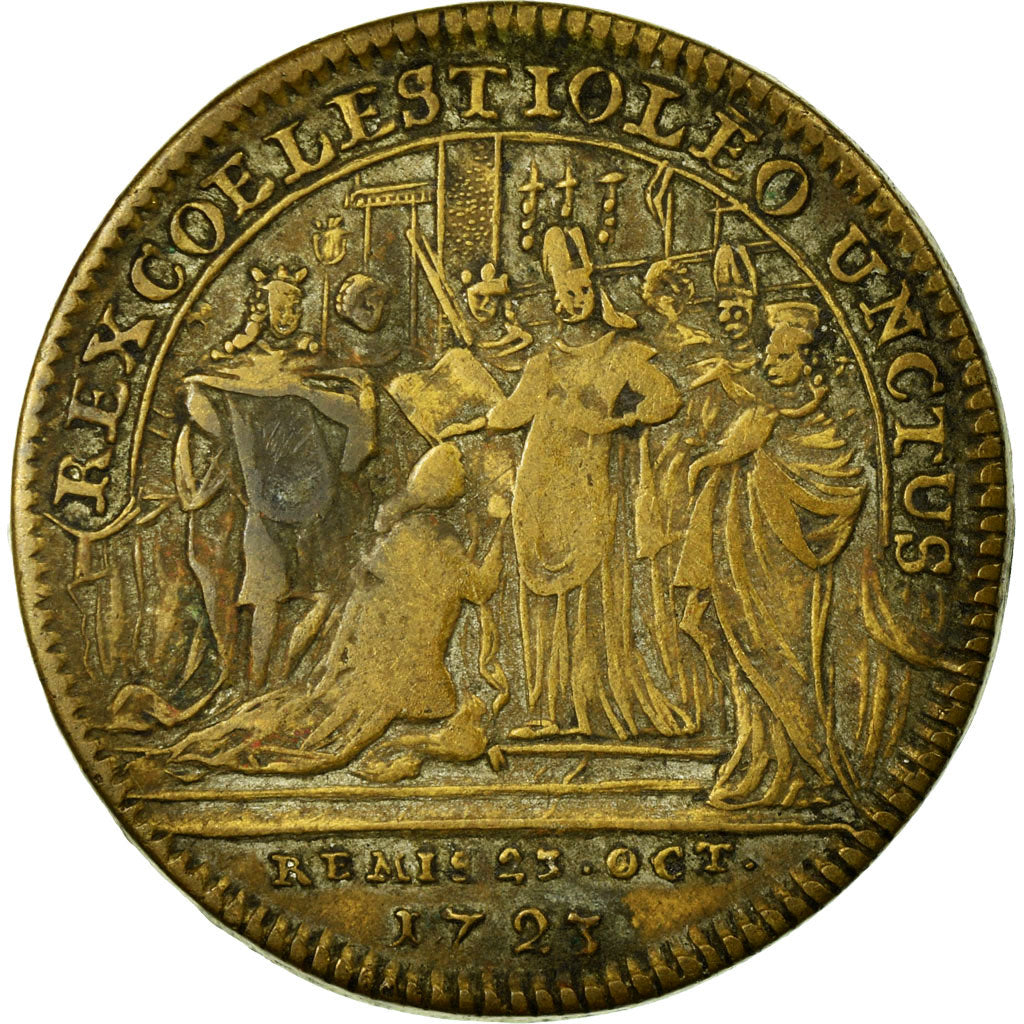 France, Token, Royal, EF(40-45), Brass, Feuardent:7896