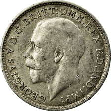 Coin, Great Britain, George V, 3 Pence, 1917, EF(40-45), Silver, KM:813