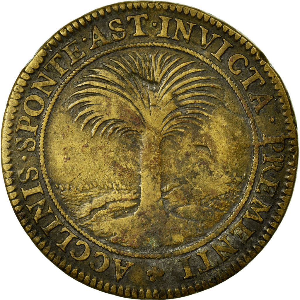 France, Token, Royal, EF(40-45), Brass, Feuardent:12642