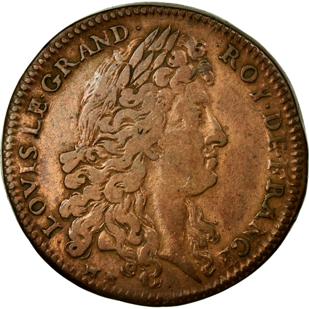 France, Token, Royal, AU(50-53), Copper