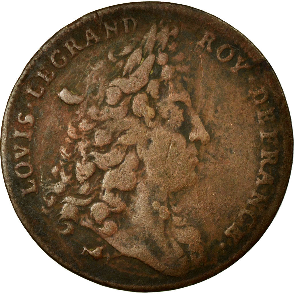 France, Token, Royal, VF(30-35), Copper, Feuardent:913-924