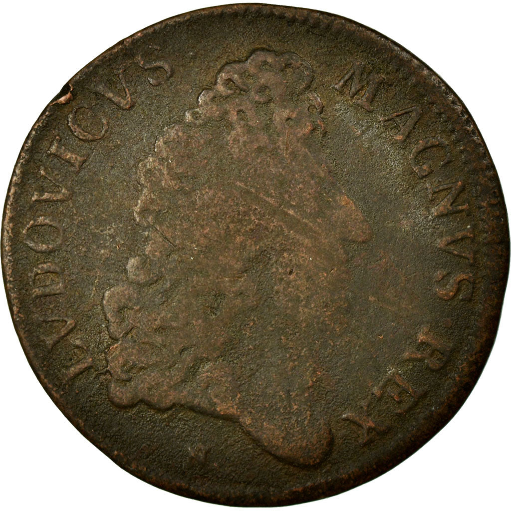 France, Token, Royal, VF(20-25), Copper, Feuardent:12915