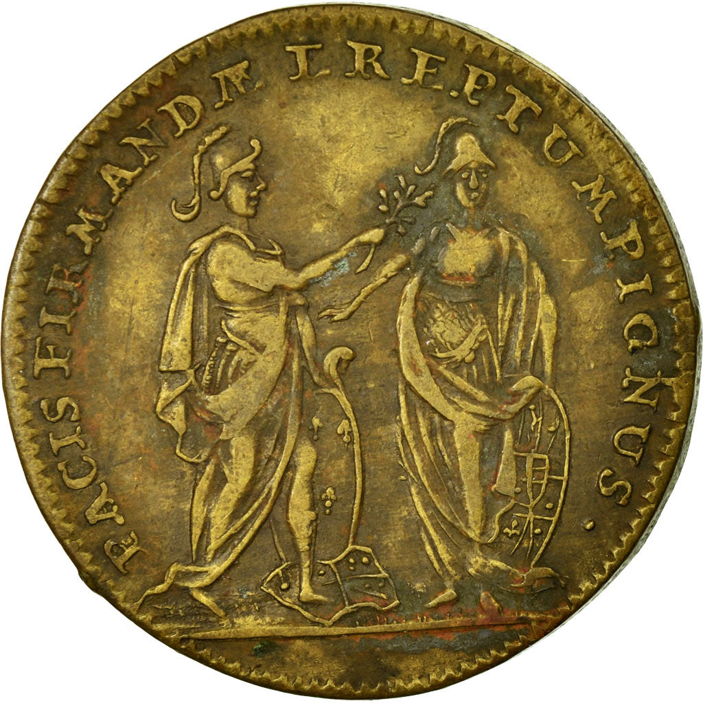 France, Token, Royal, EF(40-45), Brass