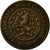 Coin, Netherlands, William III, 1/2 Cent, 1884, EF(40-45), Bronze, KM:109.1
