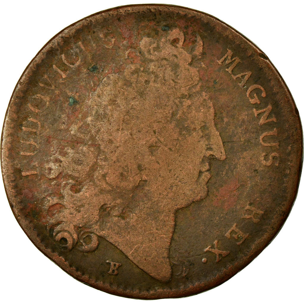 France, Token, Royal, VF(20-25), Copper, Feuardent:748