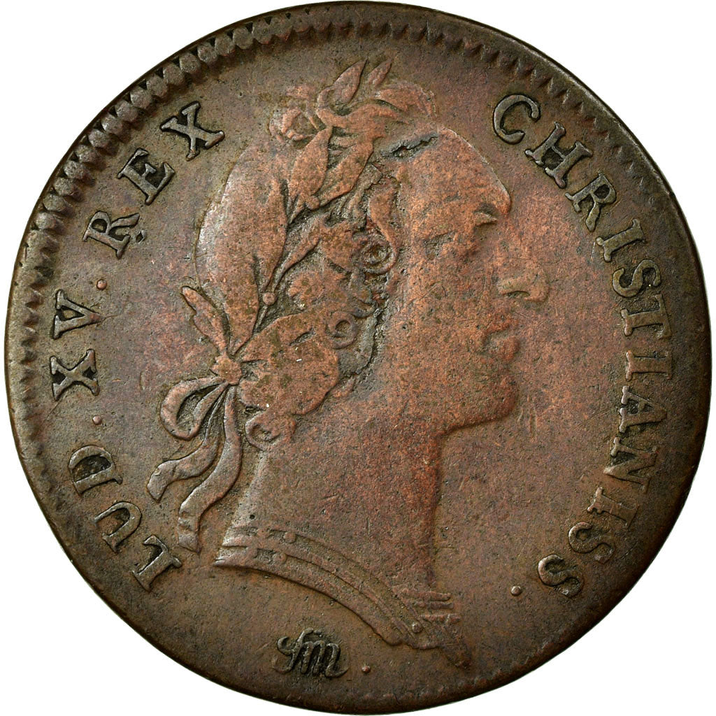 France, Token, Royal, EF(40-45), Copper, Feuardent:2094