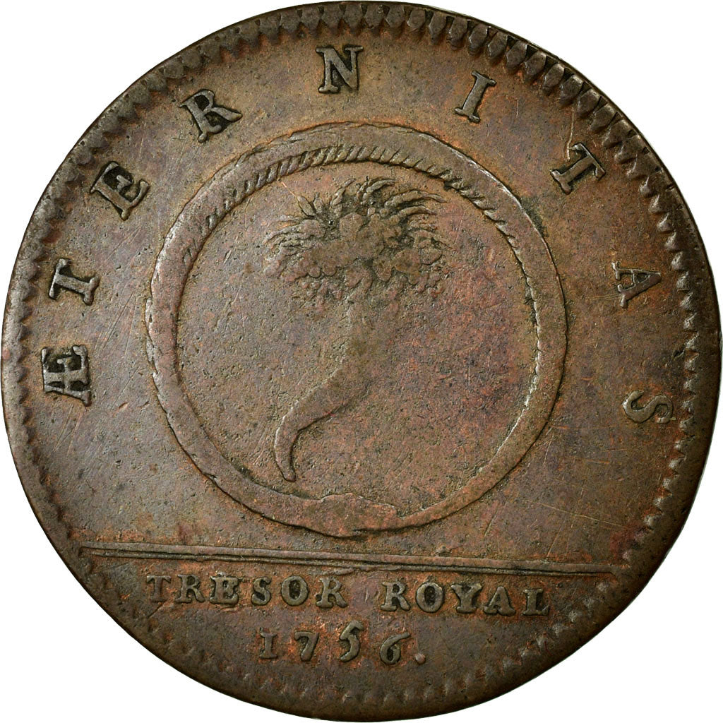 France, Token, Royal, EF(40-45), Copper, Feuardent:2094
