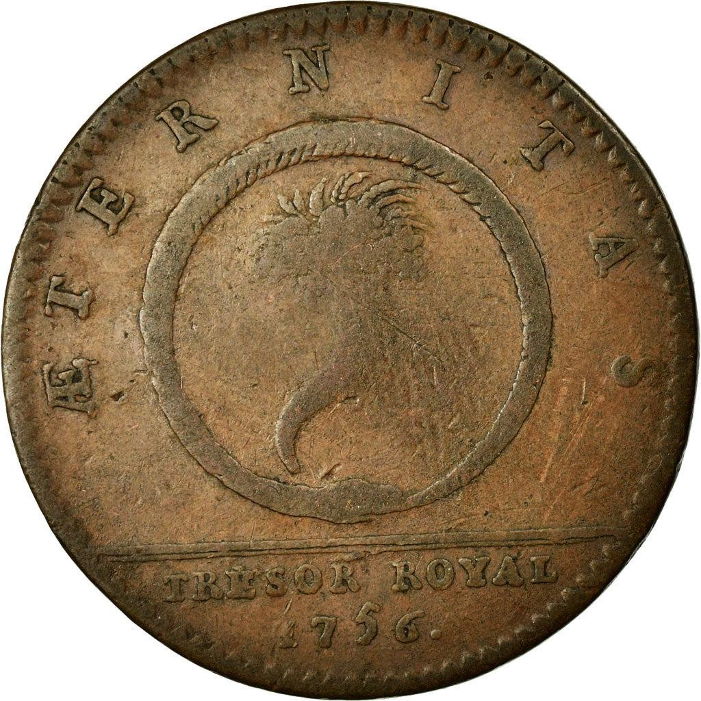 France, Token, Royal, EF(40-45), Copper, Feuardent:2094