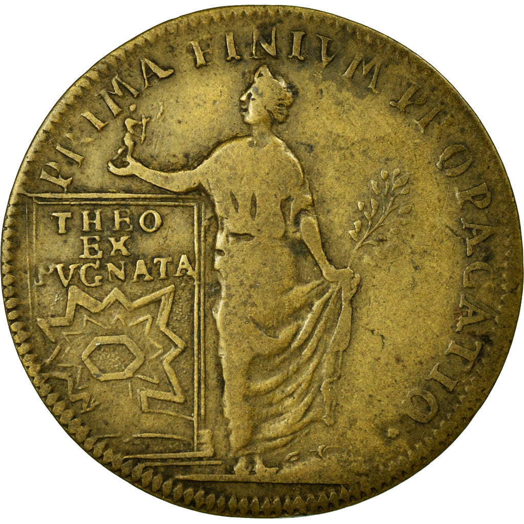 France, Token, Royal, EF(40-45), Brass, Feuardent:7819