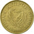 Moneda, Chipre, 20 Cents, 1983, MBC, Níquel - latón, KM:57.1