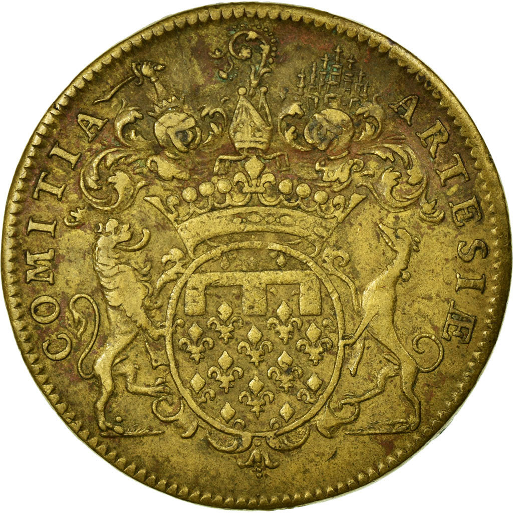 France, Token, Royal, EF(40-45), Brass, Feuardent:6885