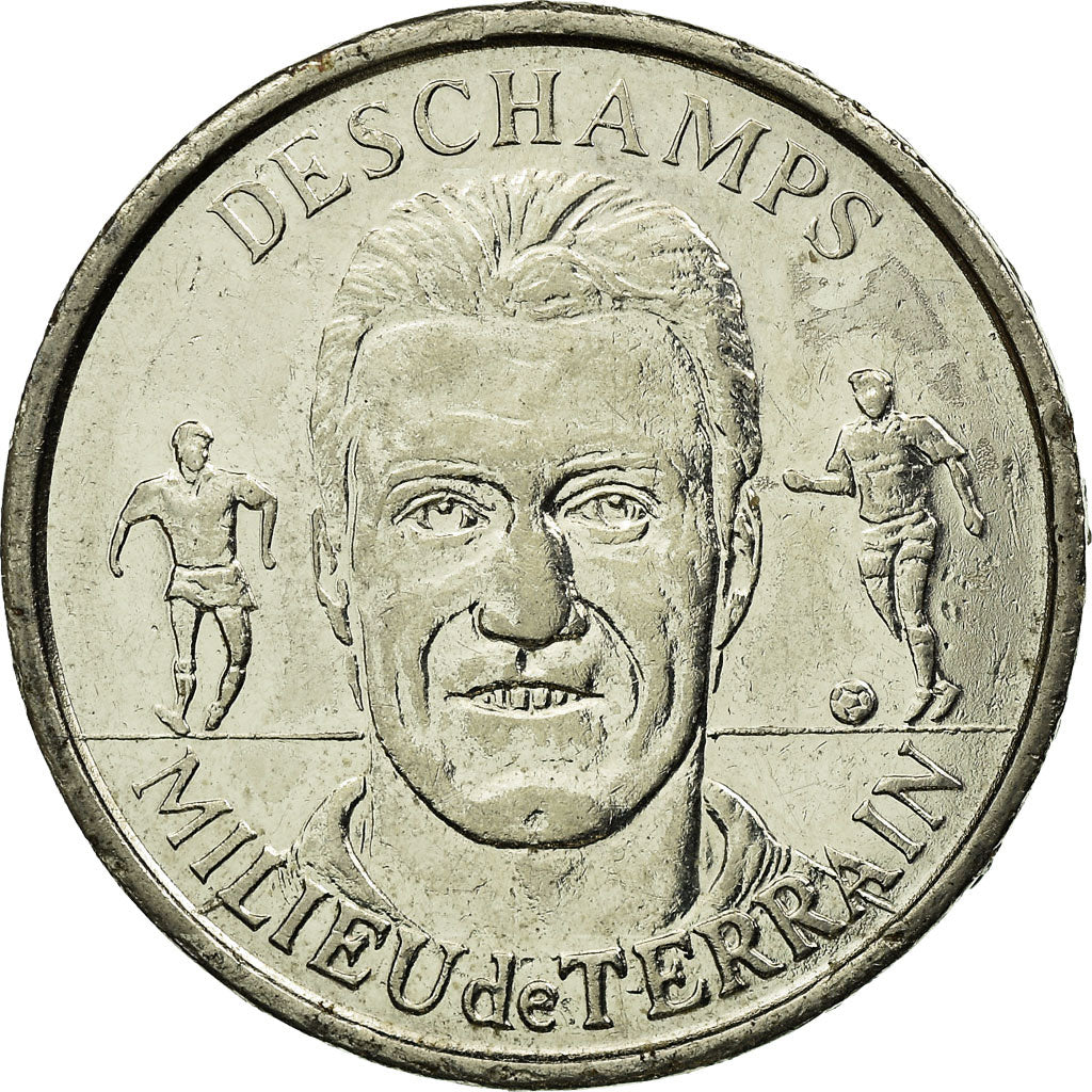 France, Token, Equipe de France de Football, Deschamps, milieu de terrain, 1999