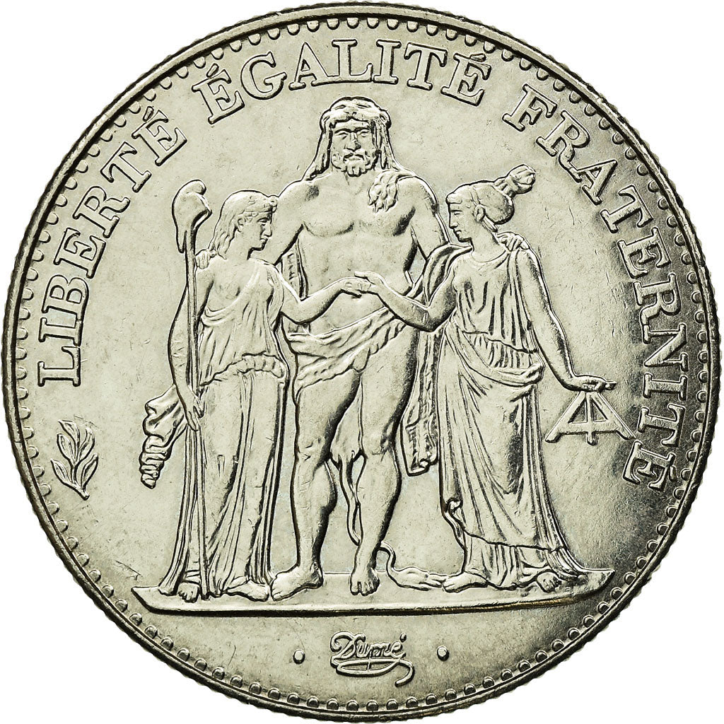 Coin, France, Hercule, 5 Francs, 1996, Paris, EF(40-45), Nickel, KM:1155