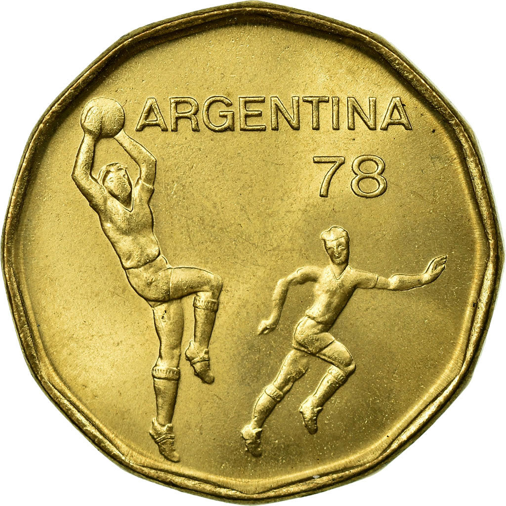 Coin, Argentina, 20 Pesos, 1978, EF(40-45), Aluminum-Bronze, KM:75