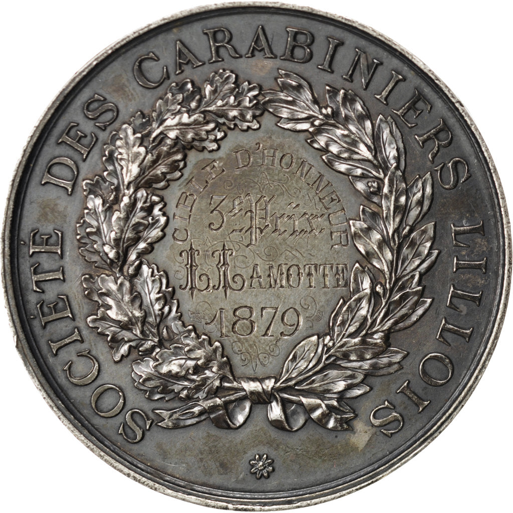 Francja, Medal, Trzecia Republika Francuska, Sport i wypoczynek, AU(55-58)