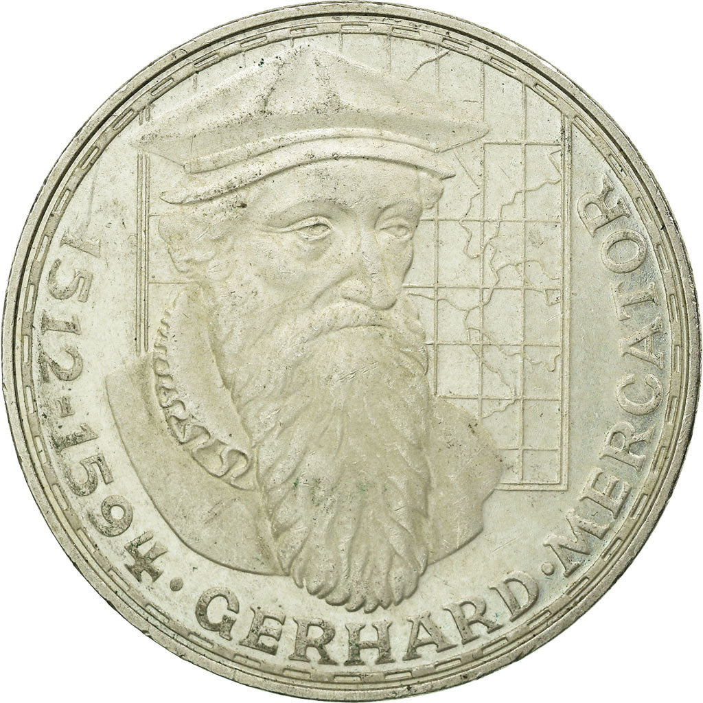 Coin, GERMANY - FEDERAL REPUBLIC, 5 Mark, 1969, Stuttgart, Germany, EF(40-45)