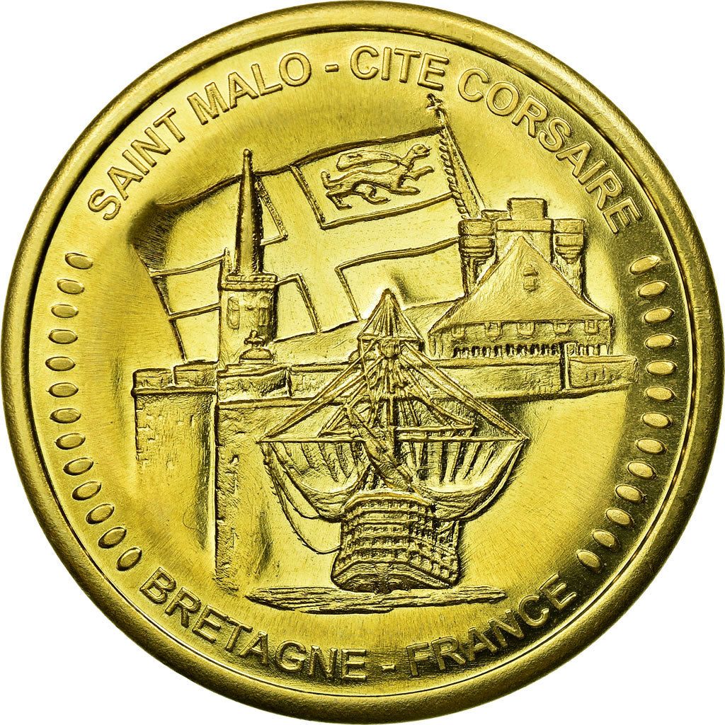 France, Jeton, Saint-Malo - Cité Corsaire, Médaille Souvenir, SUP
