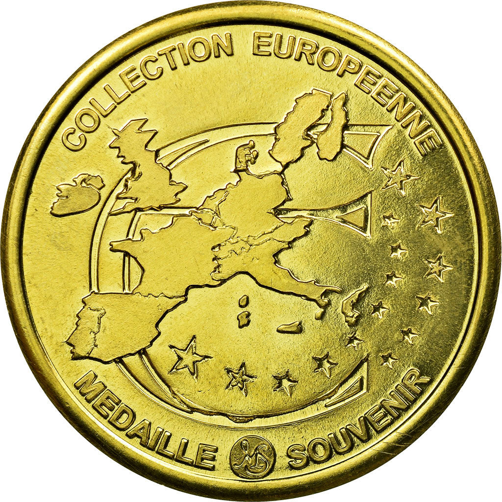 France, Jeton, Normandie - Abbaye de Jumièges, Médaille Souvenir, AU(55-58)