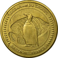 França, Jeton, Bretagne - Océarium du Croisic, Médaille Souvenir, AU(55-58)