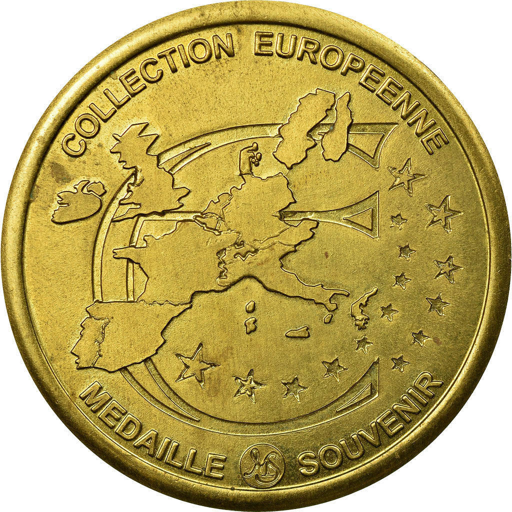 França, Jeton, Bretagne - Océarium du Croisic, Médaille Souvenir, AU(55-58)