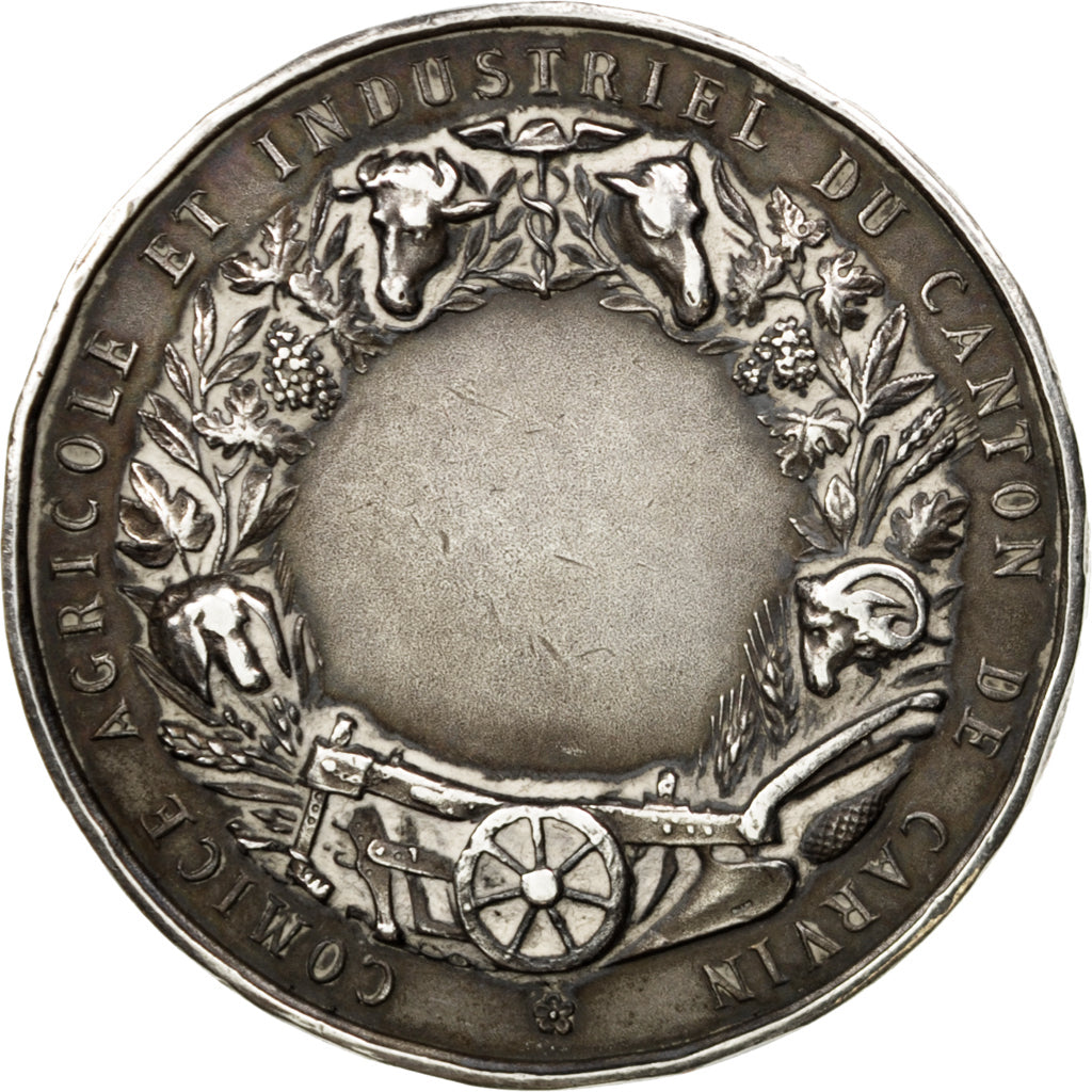 Frankreich, Medal, French Third Republic, Business & industry, SS+, Silber