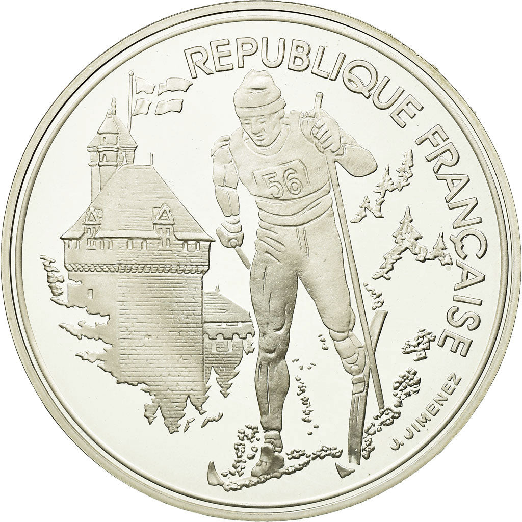 Coin, France, 100 Francs, 1991, MS(65-70), Silver, KM:994, Gadoury:C18