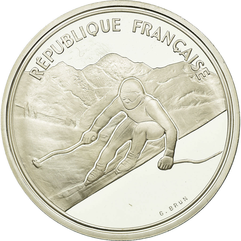 Coin, France, 100 Francs, 1989, MS(65-70), Silver, KM:971, Gadoury:C1