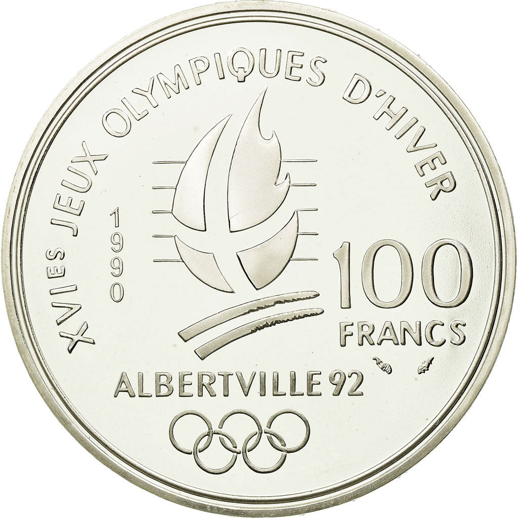 Monnaie, France, 100 Francs, 1990, FDC, Argent, Gadoury:C11, KM:983