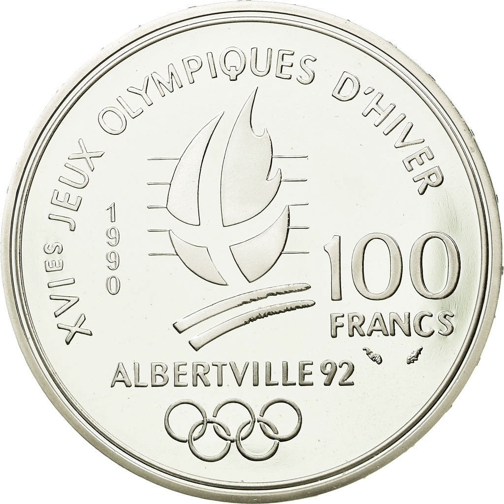 Monnaie, France, 100 Francs, 1990, FDC, Argent, Gadoury:C9, KM:981