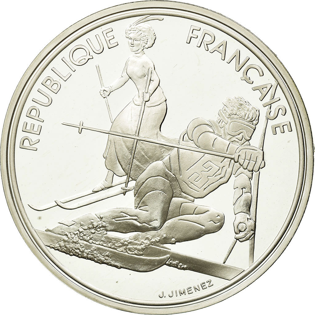 Monnaie, France, 100 Francs, 1990, FDC, Argent, Gadoury:C13, KM:984