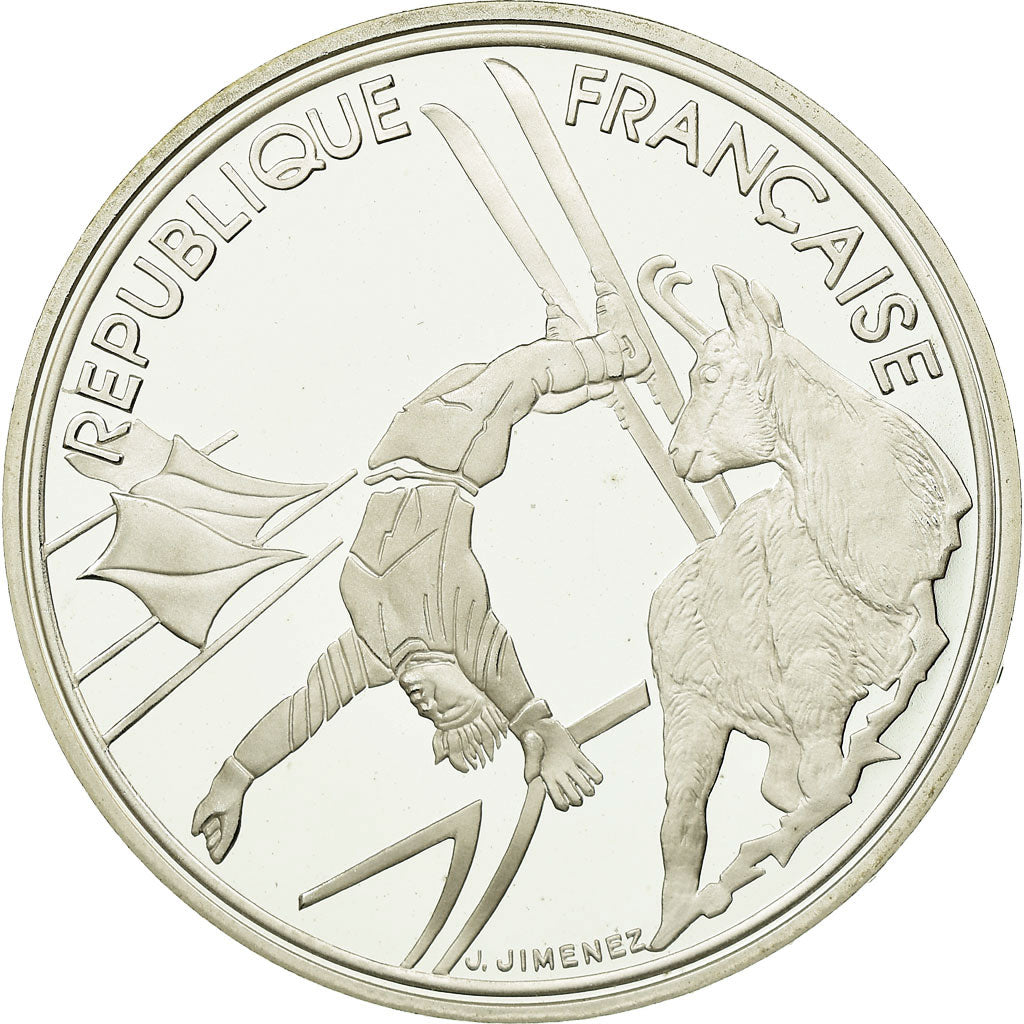 Coin, France, 100 Francs, 1990, MS(65-70), Silver, KM:983, Gadoury:C11