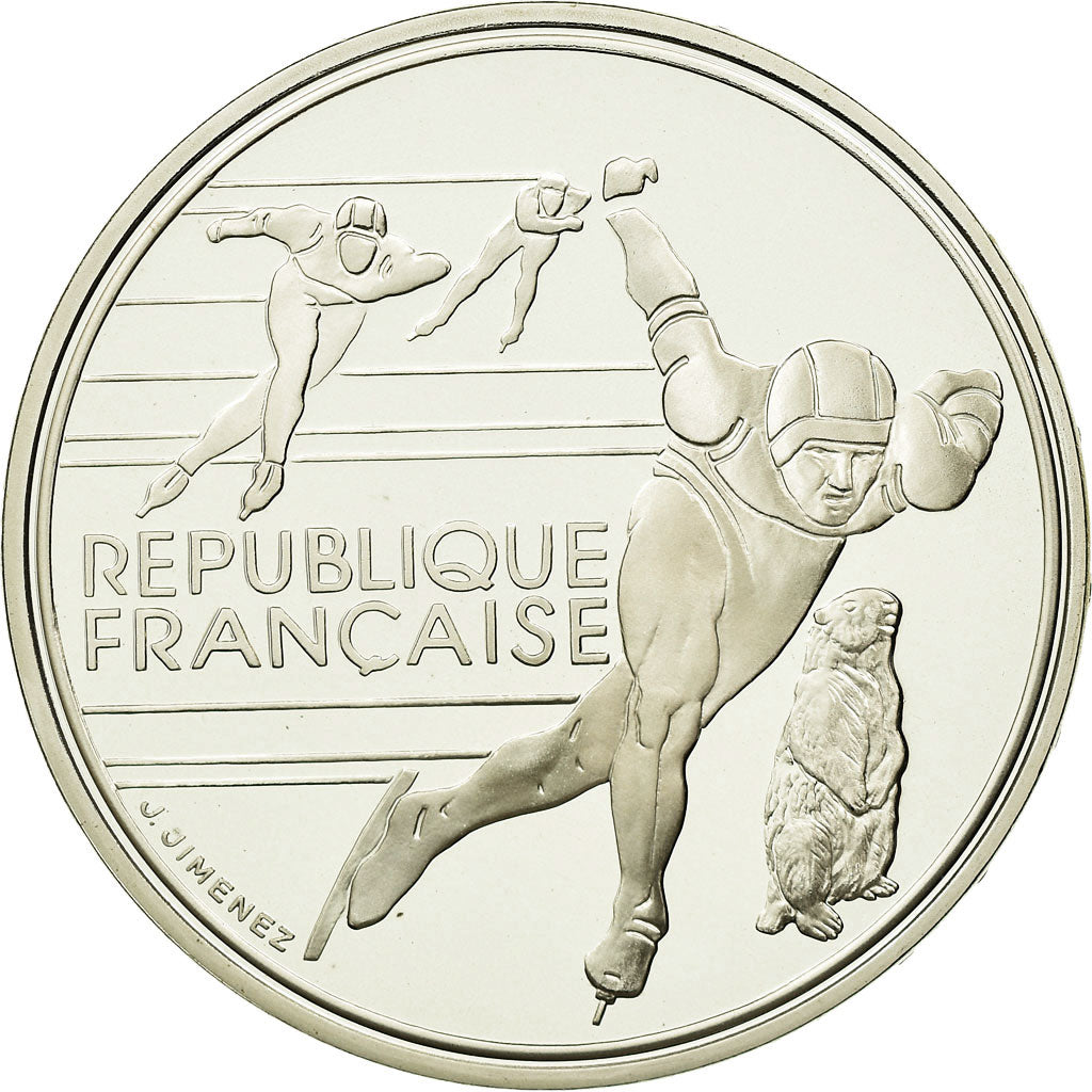 Monnaie, France, 100 Francs, 1990, FDC, Argent, Gadoury:C7, KM:980