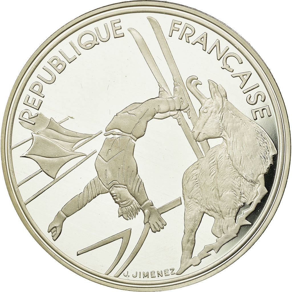 Coin, France, 100 Francs, 1990, MS(65-70), Silver, KM:983, Gadoury:C11
