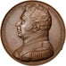 Frankrijk, Medal, Louis XVIII, History, Caqué, ZF+, Bronze