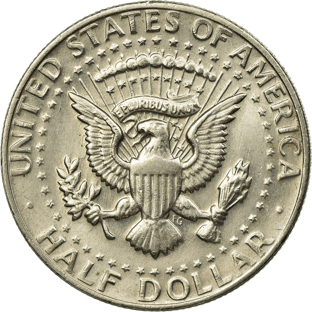 Moeda, Estados Unidos da América, Kennedy Half Dollar, Half Dollar, 1972, U.S.