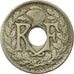 Moneda, Francia, Lindauer, 10 Centimes, 1917, Paris, BC+, Cobre - níquel