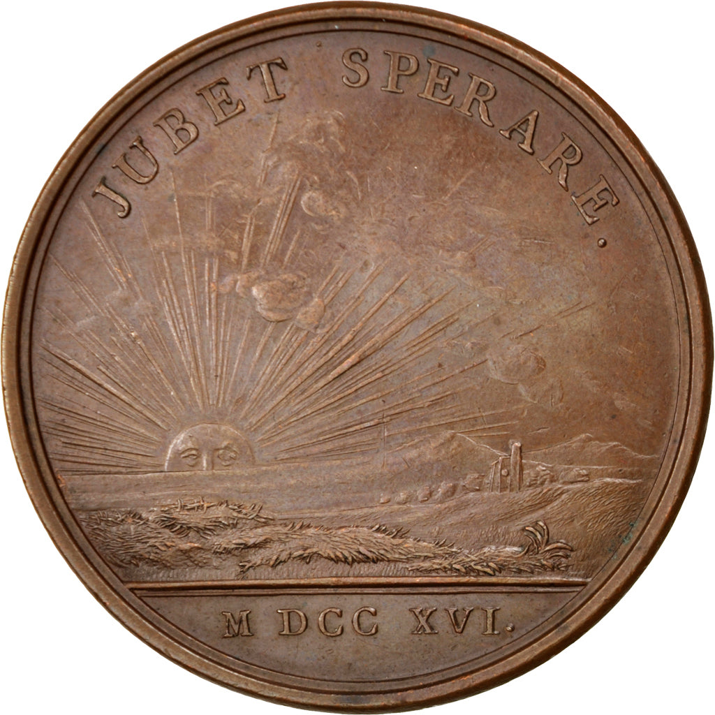 Frankrijk, Medal, Louis XV, Politics, Society, War, PR, Bronze, Divo:9