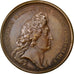Frankrijk, Medal, Louis XIV, Politics, Society, War, Mauger, ZF+, Bronze