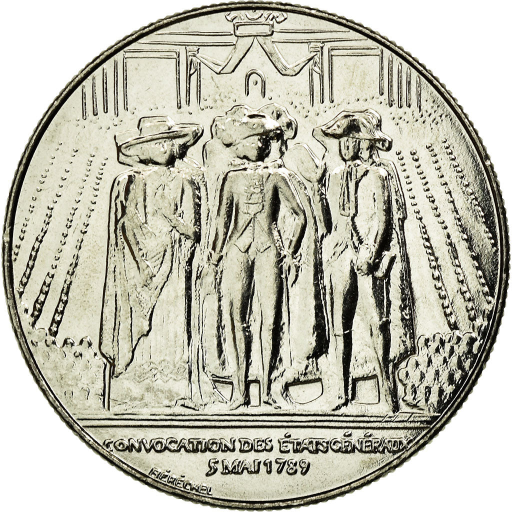 Moneda, Francia, États généraux, Franc, 1989, Paris, SC, Níquel, KM:967