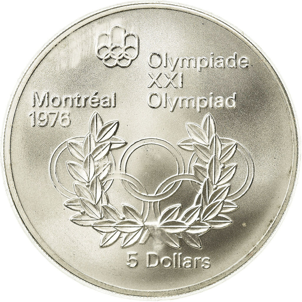 Coin, Canada, Elizabeth II, 5 Dollars, 1974, Royal Canadian Mint, Ottawa