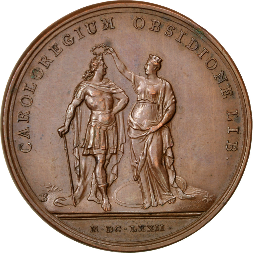 Frankreich, Medal, Louis XIV, Politics, Society, War, Mauger, SS+, Bronze