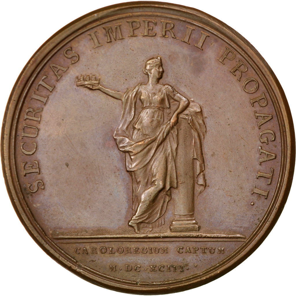 France, Medal, Louis XIV, Politics, Society, War, Mauger, TTB+, Bronze, Divo:251