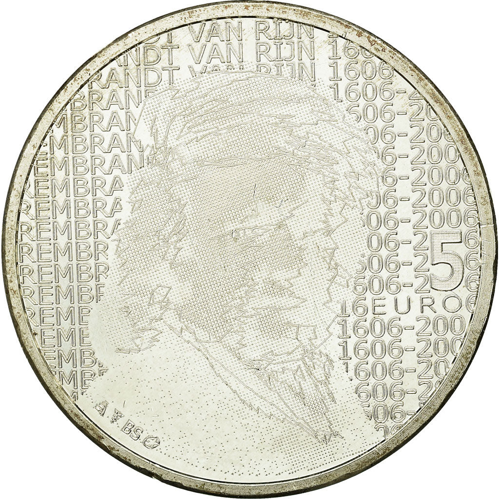 Paesi Bassi, 5 Euro, 2006, FDC, Argento, KM:266