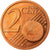 França, 2 Euro Cent, 1999, MS(65-70), Aço Cromado a Cobre, KM:1283