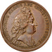 Frankreich, Medal, Louis XIV, History, Mauger, VZ, Bronze, Divo:165