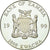 Moeda, Zâmbia, 1000 Kwacha, 1999, British Royal Mint, MS(65-70), Silver Plated